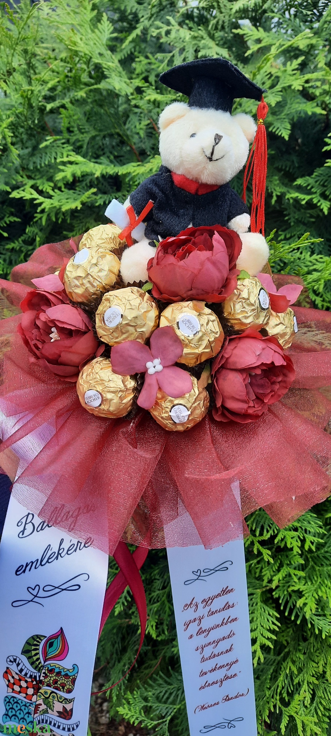 Csokicsokor  - otthon & életmód - dekoráció - virágdísz és tartó - csokor & virágdísz - Meska.hu