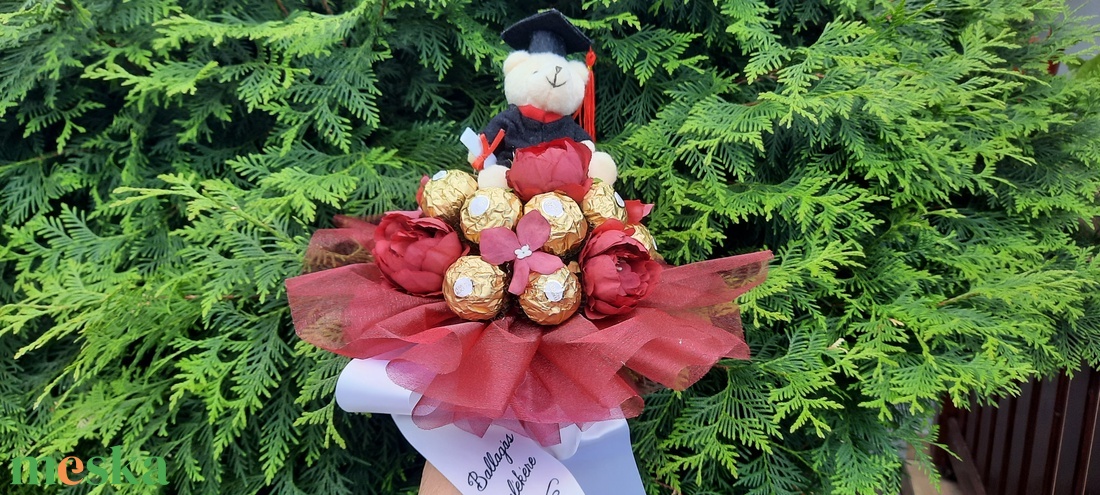 Csokicsokor  - otthon & életmód - dekoráció - virágdísz és tartó - csokor & virágdísz - Meska.hu