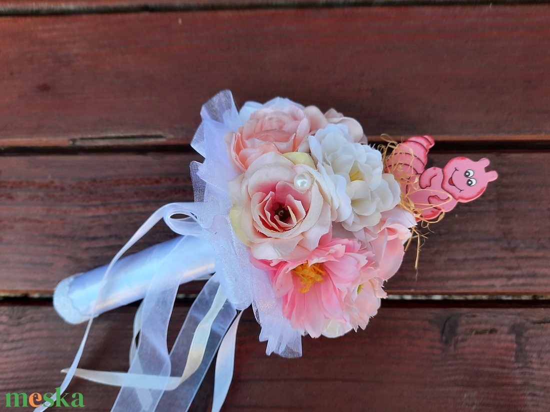 Ovis ballagásra mini csokor - otthon & életmód - virágdekoráció - virágok - virágcsokor - Meska.hu