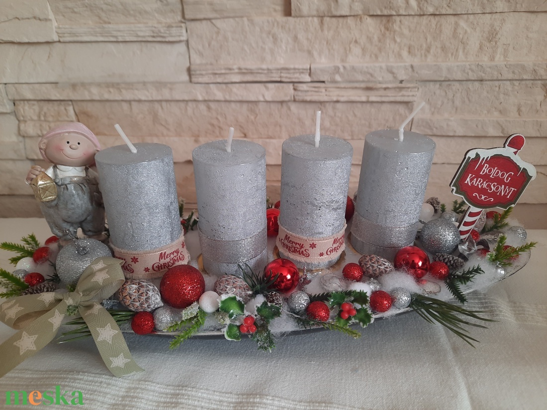 Adventi koszorú - karácsony - adventi díszek - adventi koszorú - Meska.hu Adventi koszorú - karácsony - adventi díszek - adventi koszorú - Meska.hu