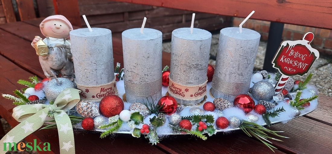Adventi koszorú - karácsony - adventi díszek - adventi koszorú - Meska.hu Adventi koszorú - karácsony - adventi díszek - adventi koszorú - Meska.hu