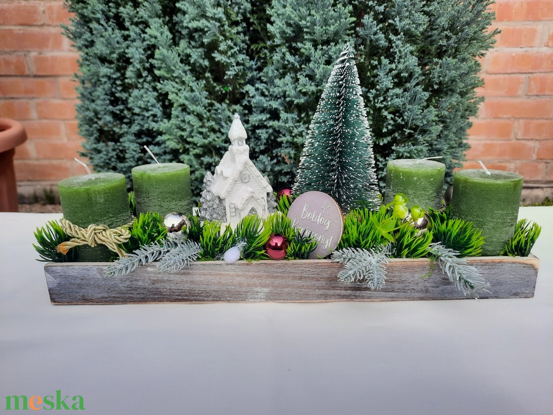 Adventi asztaldísz - karácsony - adventi díszek - adventi koszorú - Meska.hu Adventi asztaldísz - karácsony - adventi díszek - adventi koszorú - Meska.hu
