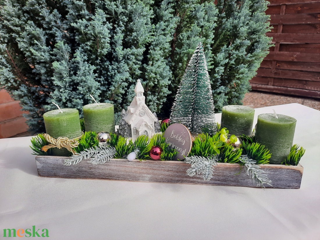 Adventi asztaldísz - karácsony - adventi díszek - adventi koszorú - Meska.hu Adventi asztaldísz - karácsony - adventi díszek - adventi koszorú - Meska.hu