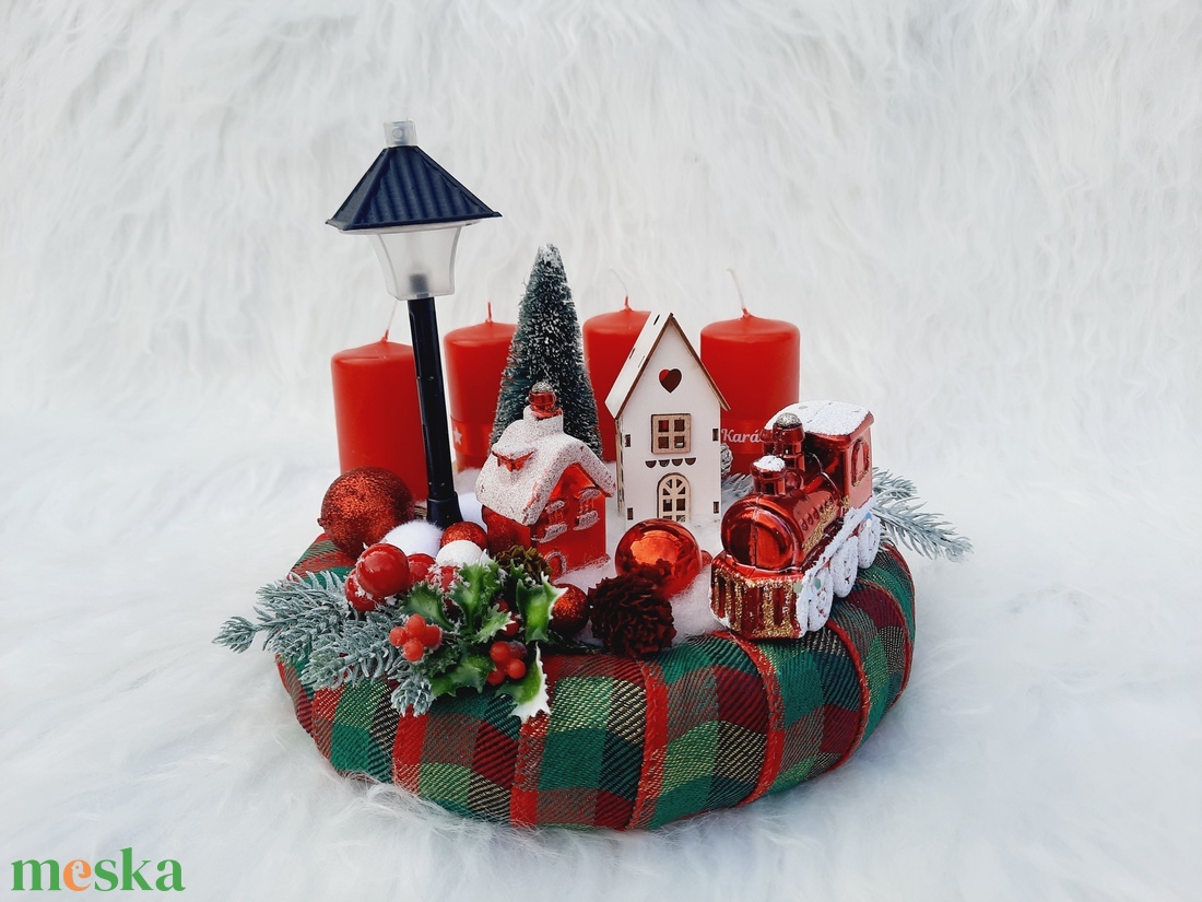 Adventi koszorú  - karácsony - karácsonyi lakásdekoráció - ünnepi asztaldekoráció - Meska.hu Adventi koszorú  - karácsony - karácsonyi lakásdekoráció - ünnepi asztaldekoráció - Meska.hu