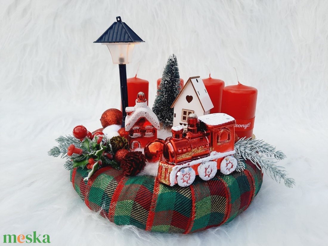 Adventi koszorú  - karácsony - karácsonyi lakásdekoráció - ünnepi asztaldekoráció - Meska.hu Adventi koszorú  - karácsony - karácsonyi lakásdekoráció - ünnepi asztaldekoráció - Meska.hu