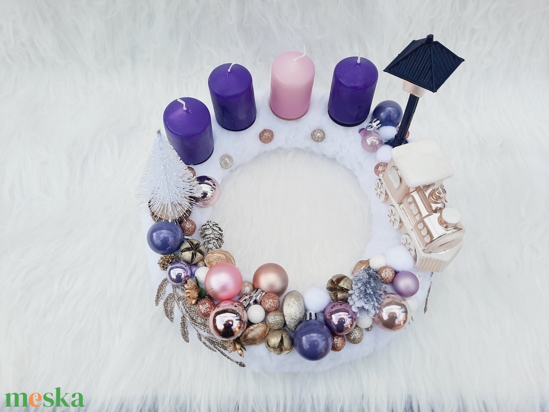 Adventi koszorú  - karácsony - adventi díszek - adventi ajtódísz - Meska.hu Adventi koszorú  - karácsony - adventi díszek - adventi ajtódísz - Meska.hu