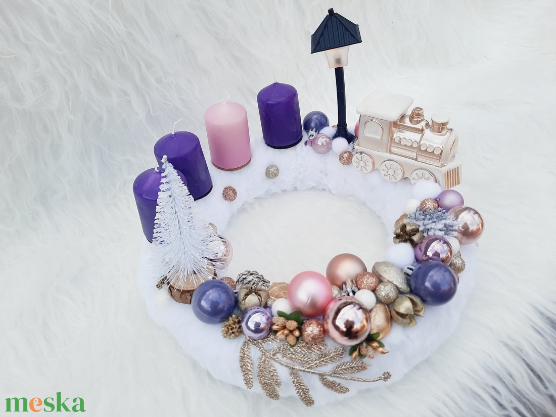 Adventi koszorú  - karácsony - adventi díszek - adventi ajtódísz - Meska.hu Adventi koszorú  - karácsony - adventi díszek - adventi ajtódísz - Meska.hu