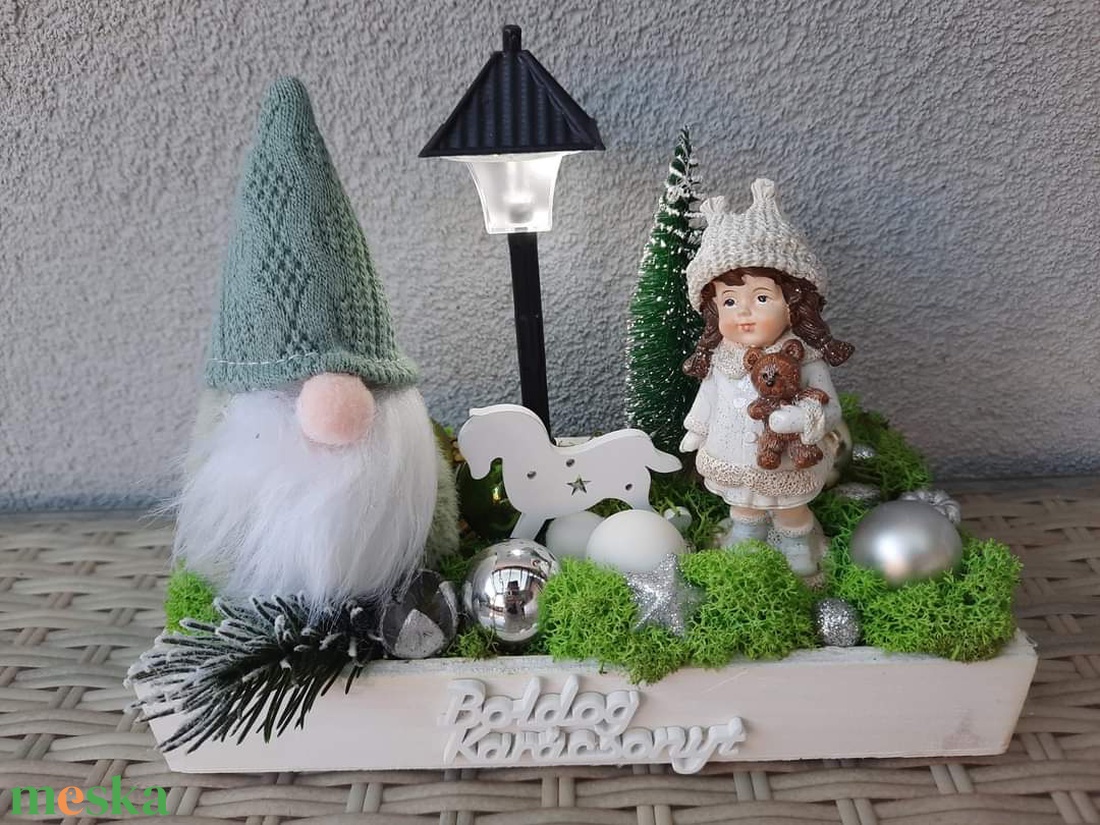 Adventi asztaldísz  - karácsony - karácsonyi lakásdekoráció - karácsonyi manók, figurák - Meska.hu Adventi asztaldísz  - karácsony - karácsonyi lakásdekoráció - karácsonyi manók, figurák - Meska.hu