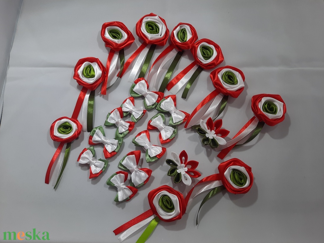 Kokárda  - ékszer - kitűző és bross - Meska.hu