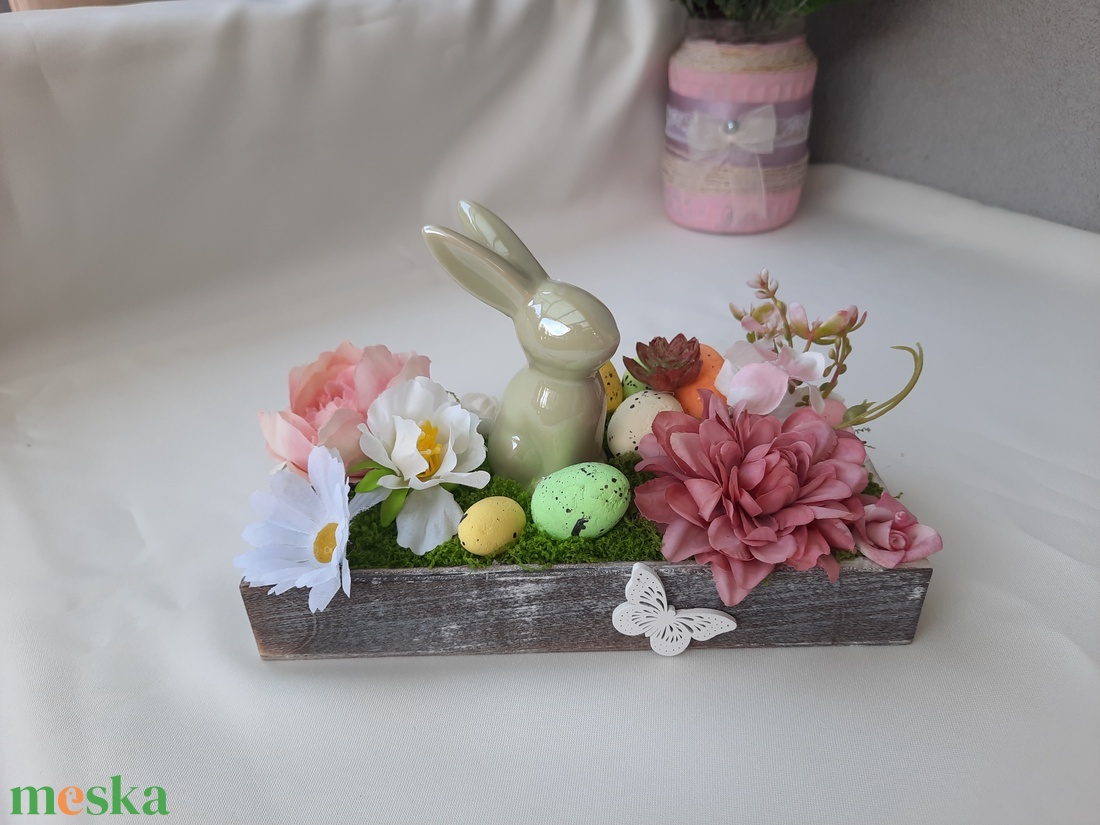 Húsvéti  asztaldísz  - otthon & életmód - dekoráció - asztal és polc dekoráció - asztaldísz - Meska.hu