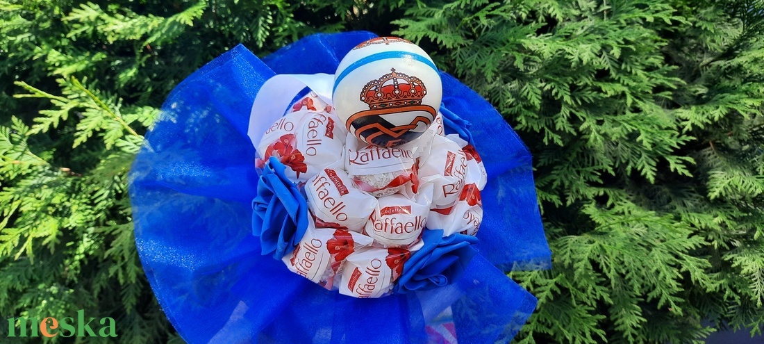 Csokicsokor ballagásra  - otthon & életmód - virágdekoráció - virágok - virágcsokor - Meska.hu