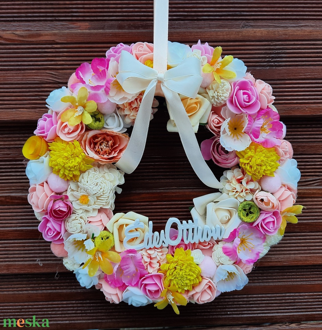 Ajtódísz - otthon & életmód - dekoráció - ajtó- és ablak dekoráció - ajtódísz & kopogtató - Meska.hu