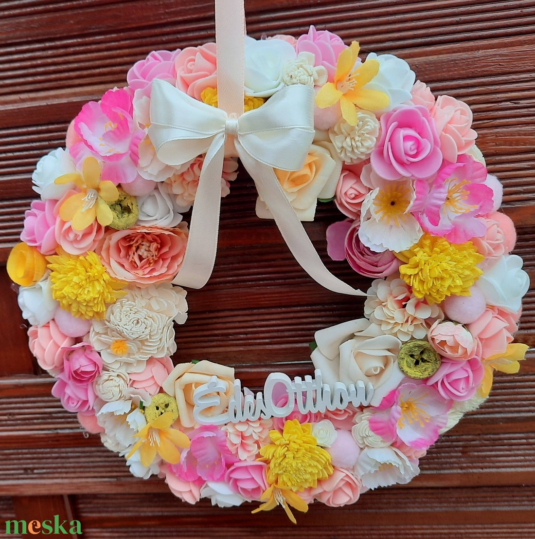 Ajtódísz - otthon & életmód - dekoráció - ajtó- és ablak dekoráció - ajtódísz & kopogtató - Meska.hu