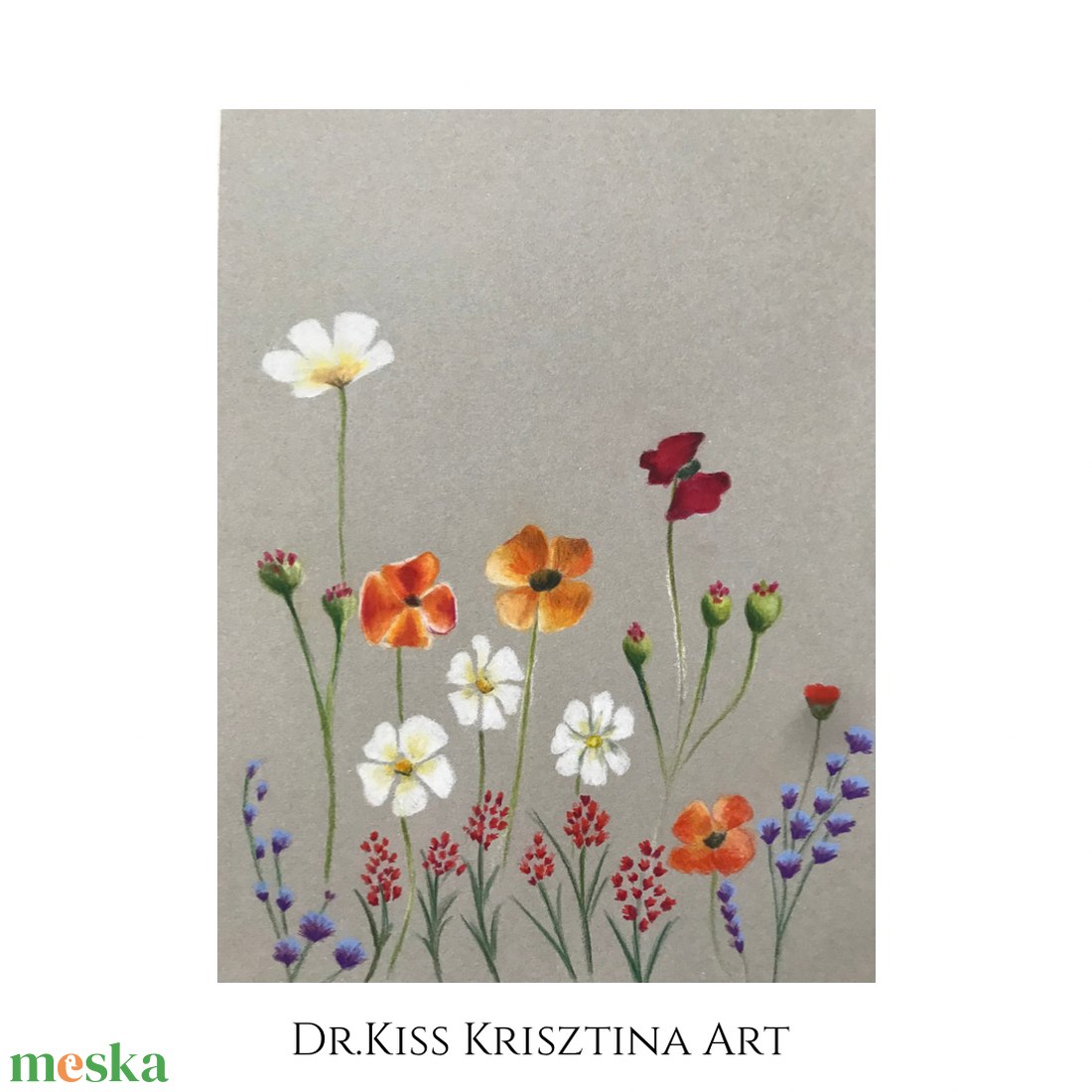 Virágosrét - Színes ceruza rajz - A/4 - művészet - grafika & illusztráció - ceruzarajz - Meska.hu Virágosrét - Színes ceruza rajz - A/4 - művészet - grafika & illusztráció - ceruzarajz - Meska.hu
