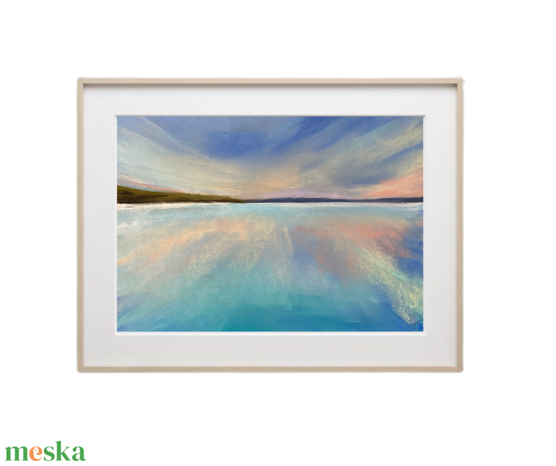 A Balaton eszenciája - Művészeti nyomat - Limitált kiadás - művészet - grafika & illusztráció - művészi nyomat - Meska.hu