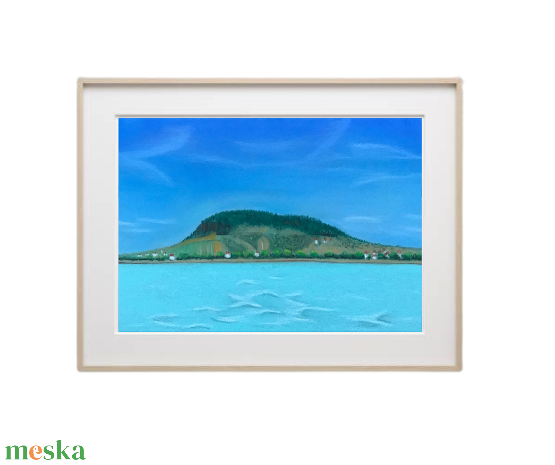A Balaton eszenciája - Művészeti nyomat - Limitált kiadás - művészet - grafika & illusztráció - művészi nyomat - Meska.hu