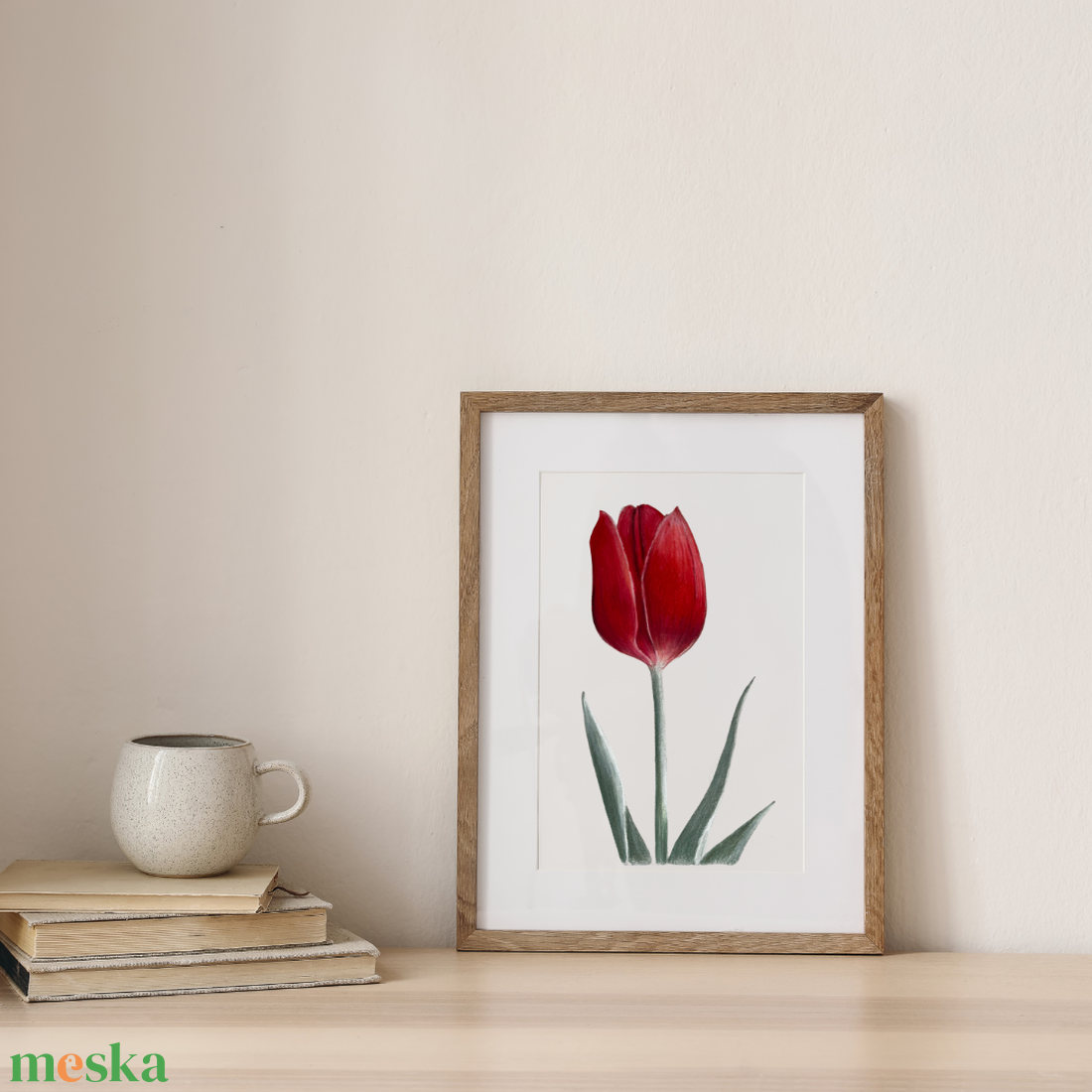Piros tulipán - Művészeti nyomat - Limitált kiadás - A/4 - művészet - grafika & illusztráció - művészi nyomat - Meska.hu Piros tulipán - Művészeti nyomat - Limitált kiadás - A/4 - művészet - grafika & illusztráció - művészi nyomat - Meska.hu
