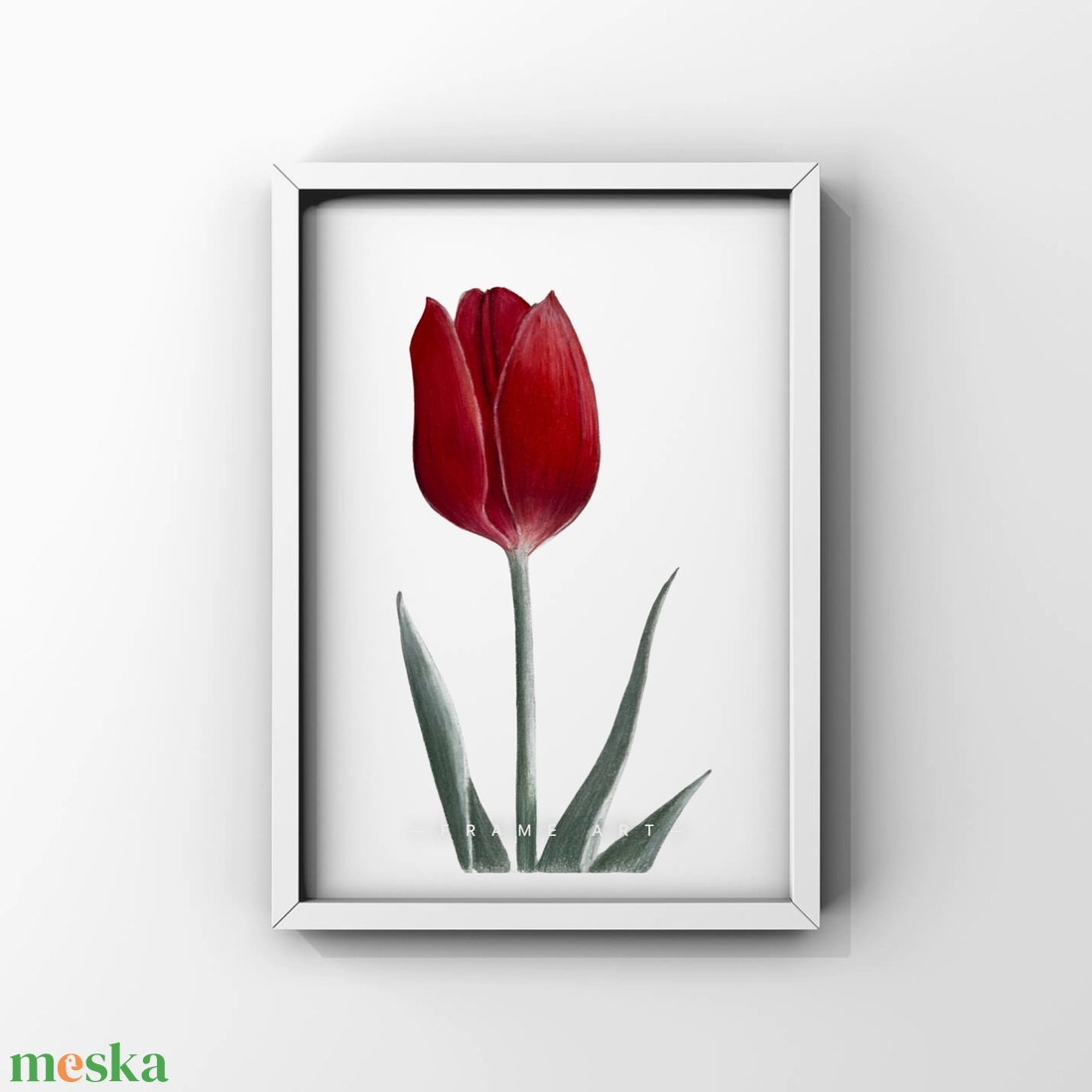 Piros tulipán - Művészeti nyomat - Limitált kiadás - A/4 - művészet - grafika & illusztráció - művészi nyomat - Meska.hu Piros tulipán - Művészeti nyomat - Limitált kiadás - A/4 - művészet - grafika & illusztráció - művészi nyomat - Meska.hu