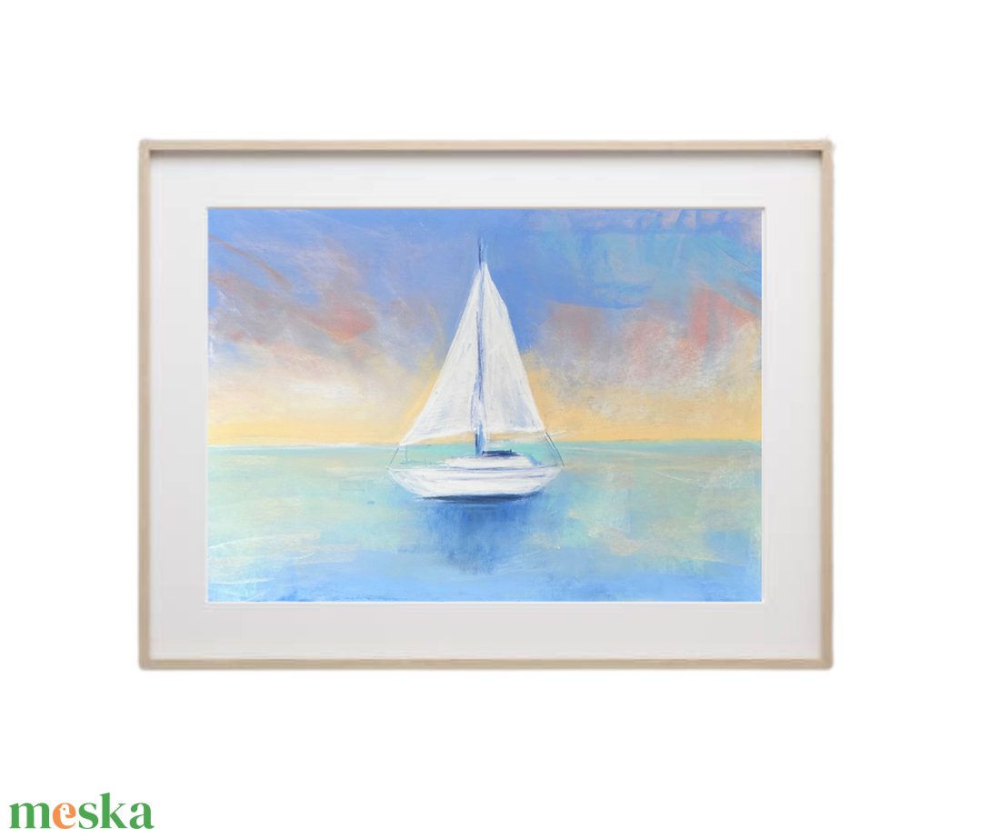 A Balaton eszenciája - Művészeti nyomat - Limitált kiadás - művészet - grafika & illusztráció - művészi nyomat - Meska.hu