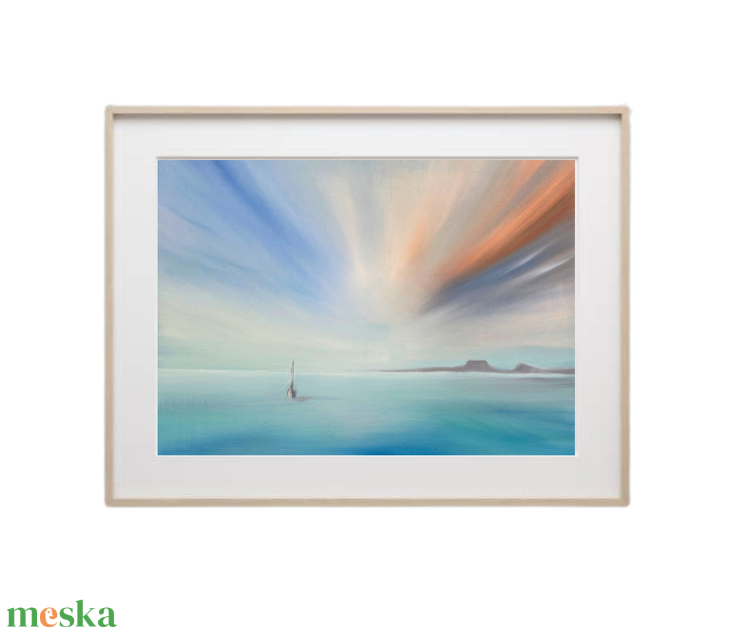 A Balaton eszenciája - Művészeti nyomat - Limitált kiadás - művészet - grafika & illusztráció - művészi nyomat - Meska.hu