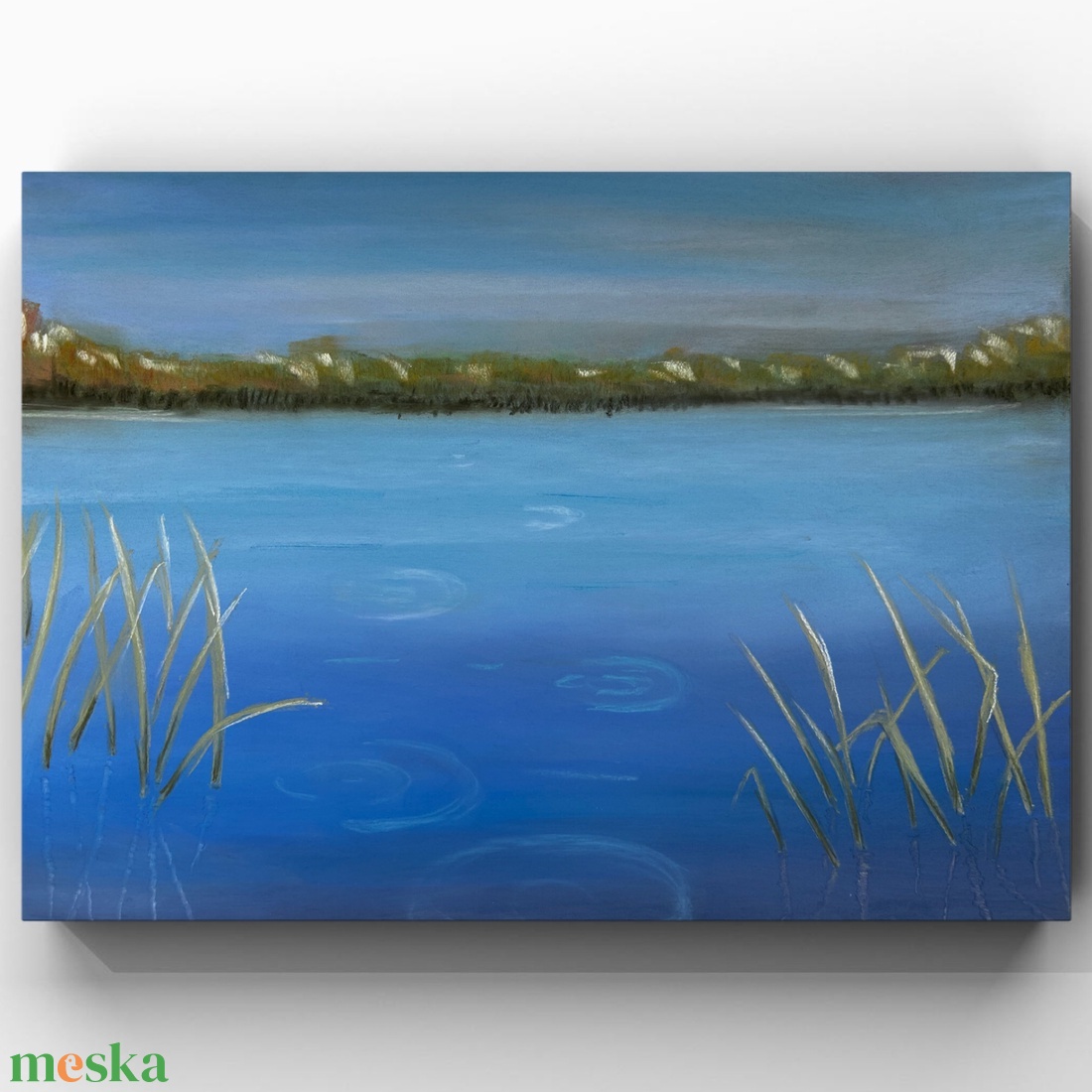 Tükröződés  - A/3 - Pasztellfestmény - művészet - festmény - pasztell - Meska.hu Tükröződés  - A/3 - Pasztellfestmény - művészet - festmény - pasztell - Meska.hu