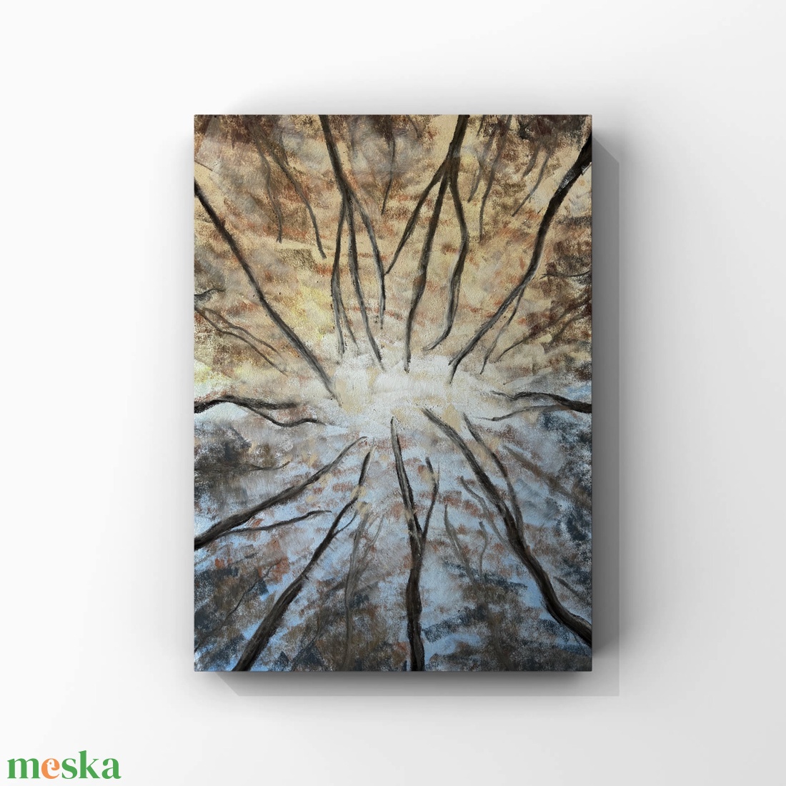 Pasztellfestmény -  Nézz fel - 20x30cm - művészet - festmény - pasztell - Meska.hu