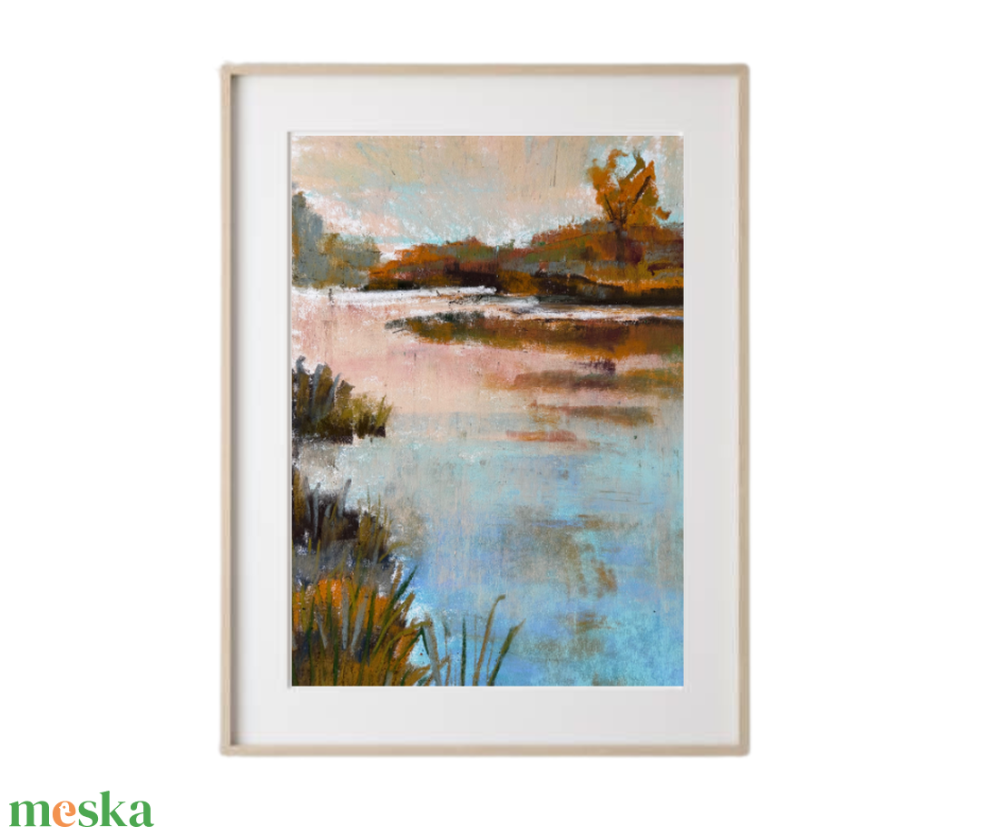 Pasztellfestmény - Berek - A/4 - 21x29,7cm  - művészet - festmény - pasztell - Meska.hu