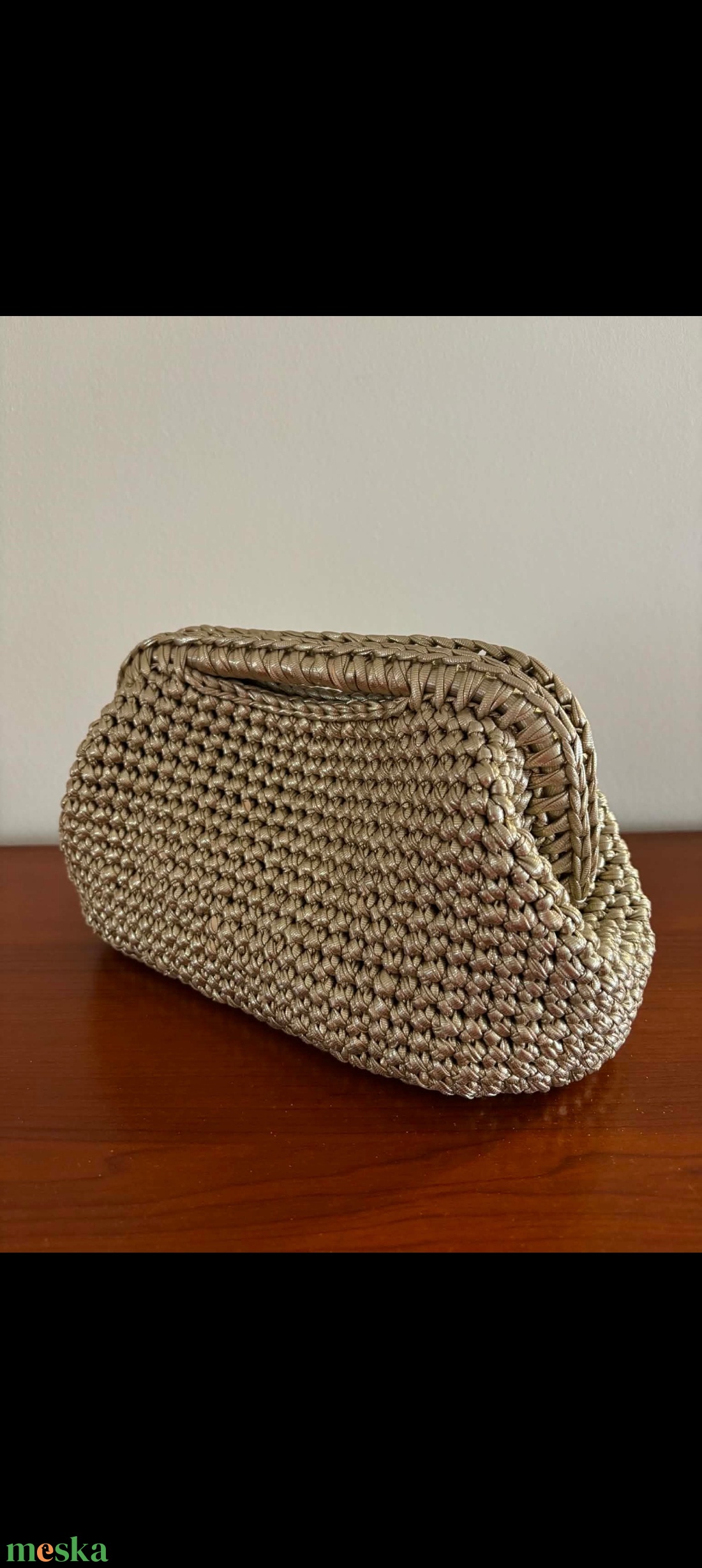 Arany clutch - táska & tok - kézitáska & válltáska - alkalmi táska - Meska.hu