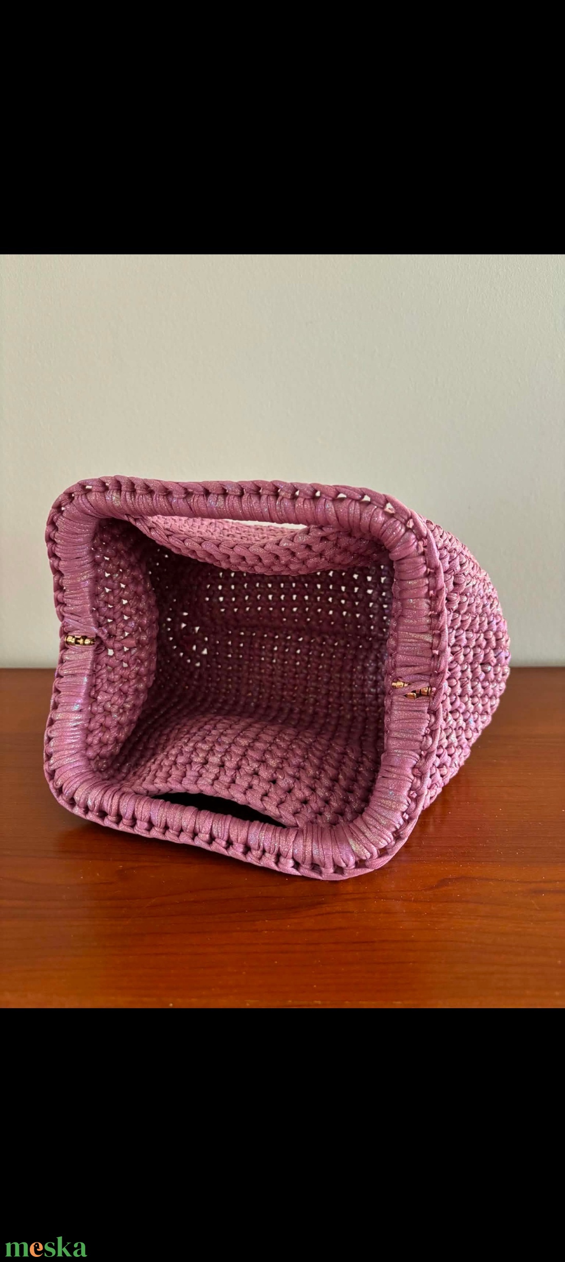 Shimmery pink clutch - táska & tok - kézitáska & válltáska - alkalmi táska - Meska.hu