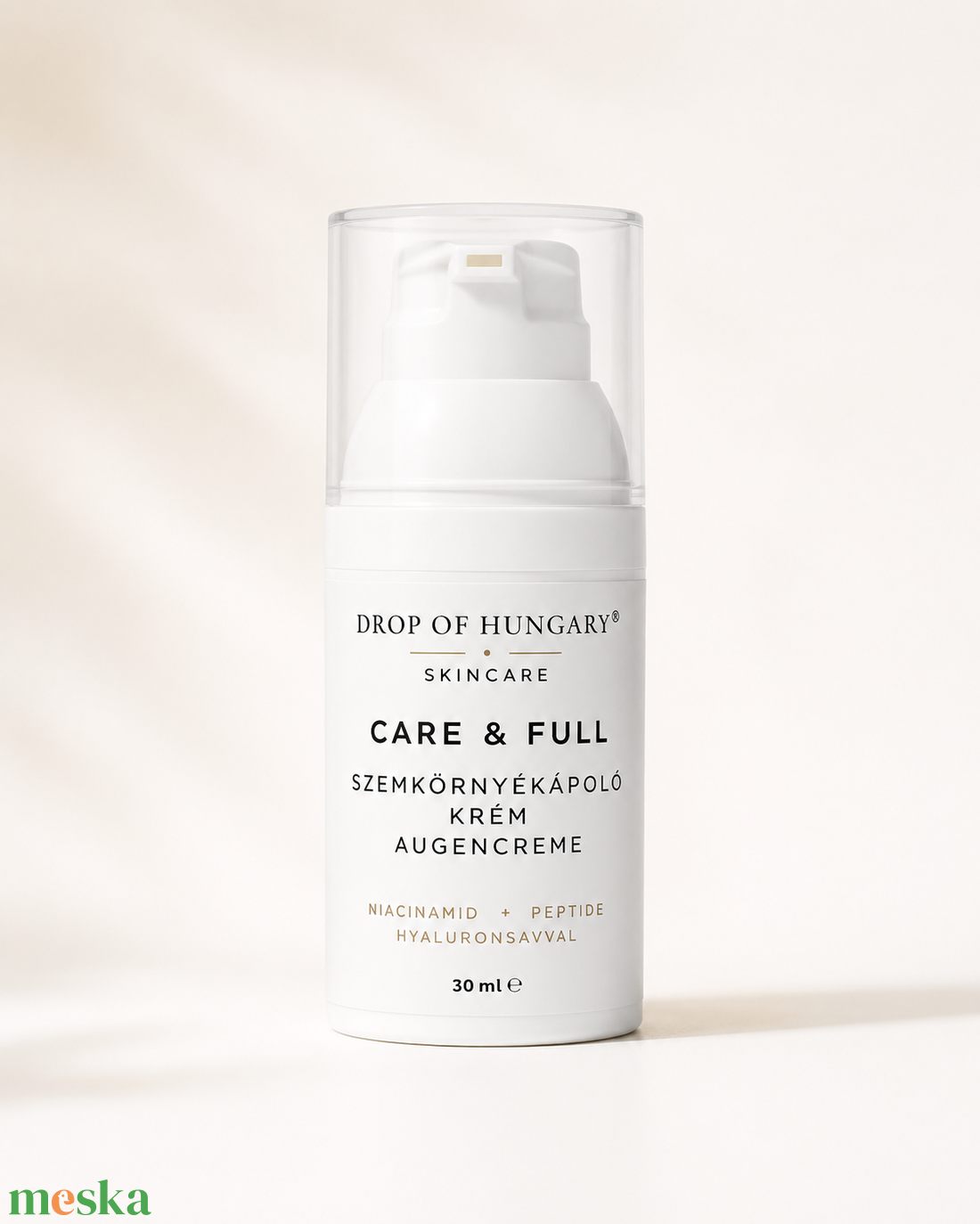 CARE and FULL szemkörnyékápoló krém 30ml - szépségápolás - arcápolás - szemkörnyékápolás - Meska.hu