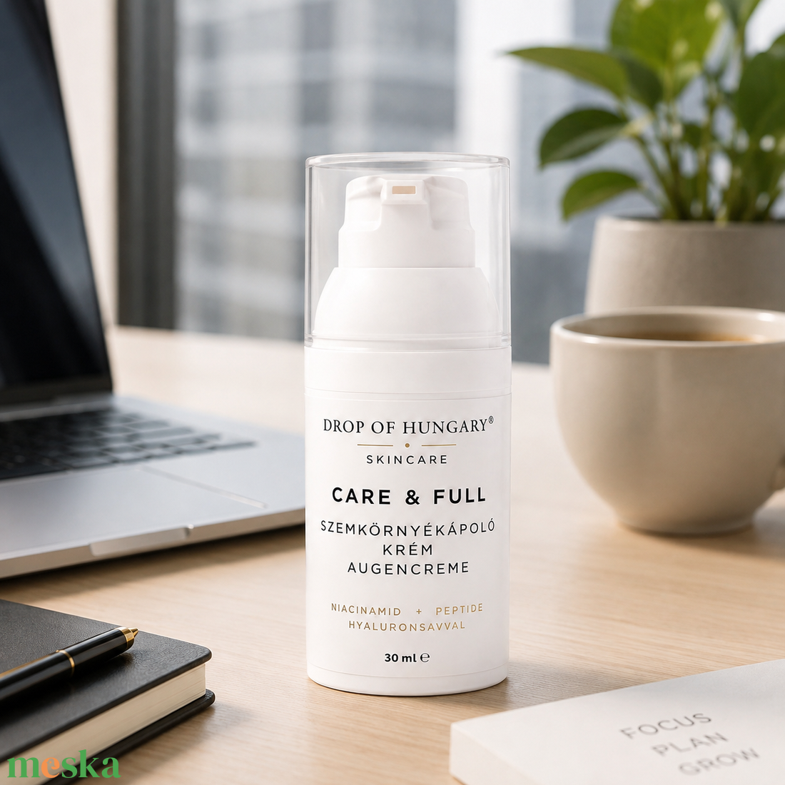 CARE and FULL szemkörnyékápoló krém 30ml - szépségápolás - arcápolás - szemkörnyékápolás - Meska.hu