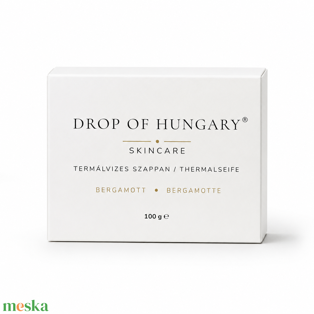 Termálvizes natúr szappan bergamot illattal (100 g) - szépségápolás - szappan & fürdés - kézműves szappan - Meska.hu