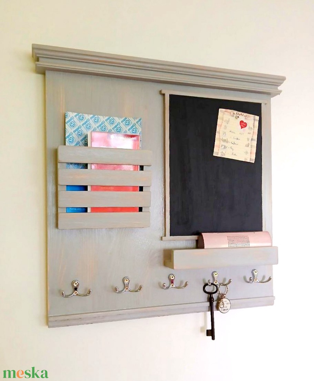  Fali Kulcstartó     előszoba - otthon & életmód - dekoráció - fali és függő dekoráció - fali kulcstartó - Meska.hu