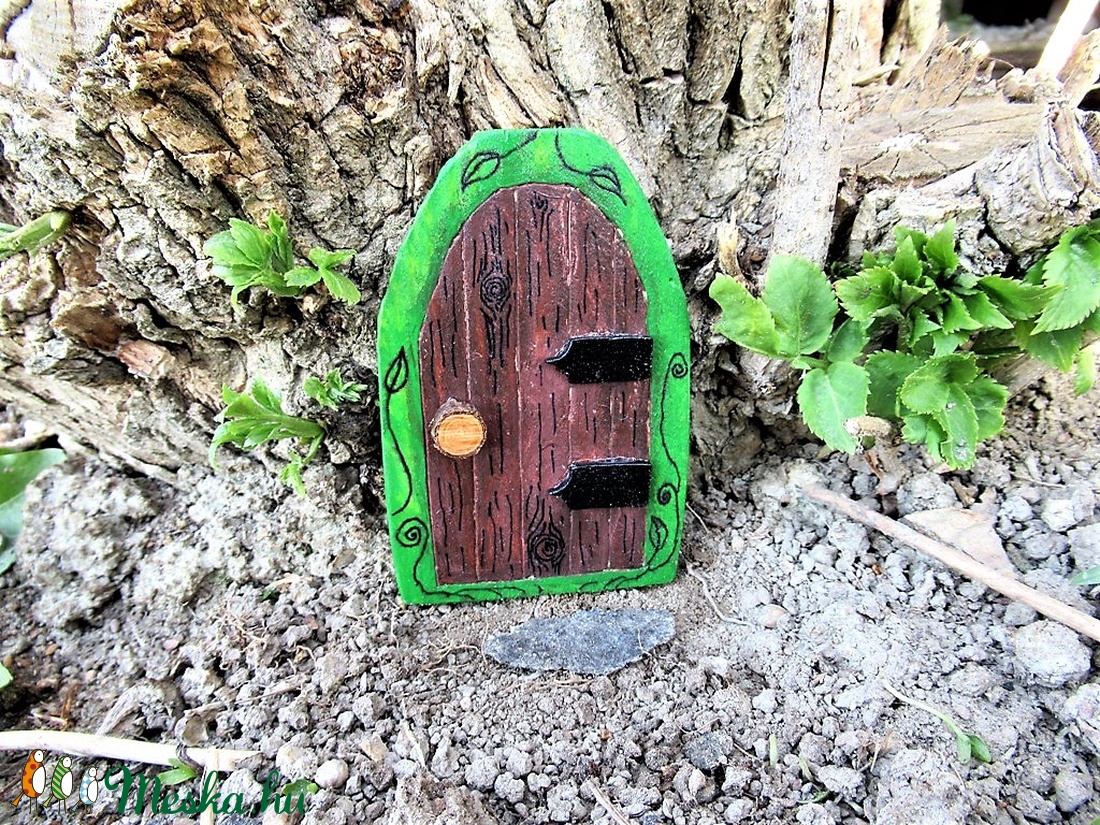 Tündér ajtó titkos ajtó manó ajtó - otthon & életmód - ház & kert - kerti dísz - Meska.hu