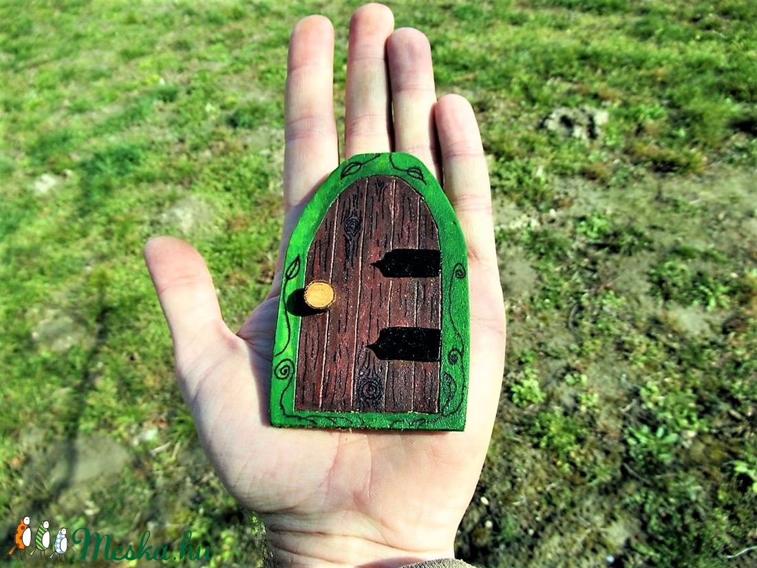 Tündér ajtó titkos ajtó manó ajtó - otthon & életmód - ház & kert - kerti dísz - Meska.hu