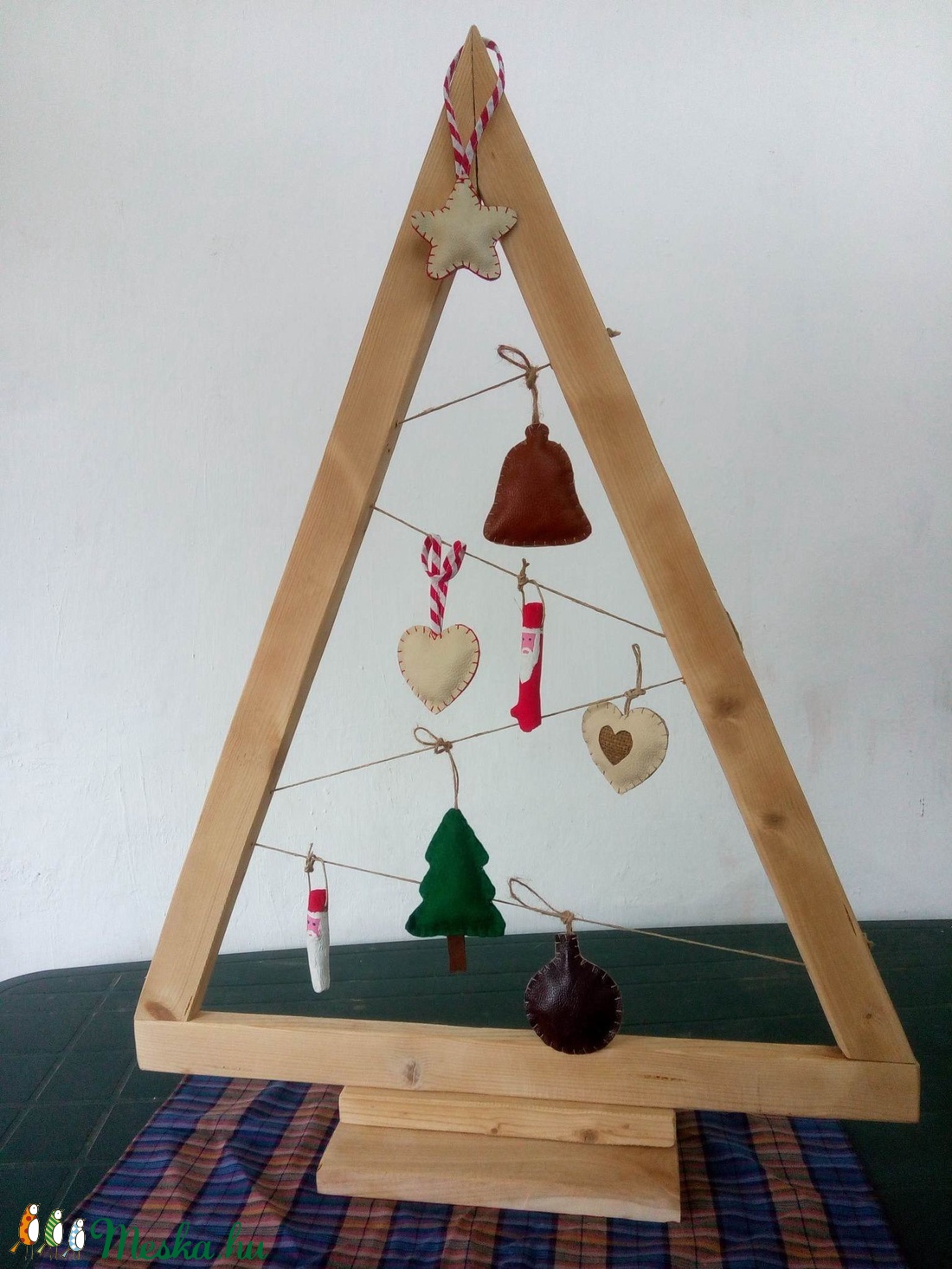 Karácsonyfa letisztult skandináv design - karácsony - karácsonyi lakásdekoráció - karácsonyfa, grincsfa - Meska.hu