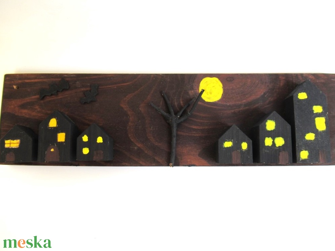 Halloween falu házikó szett festhető - karácsony - adventi díszek - adventi asztaldísz - Meska.hu Halloween falu házikó szett festhető - karácsony - adventi díszek - adventi asztaldísz - Meska.hu