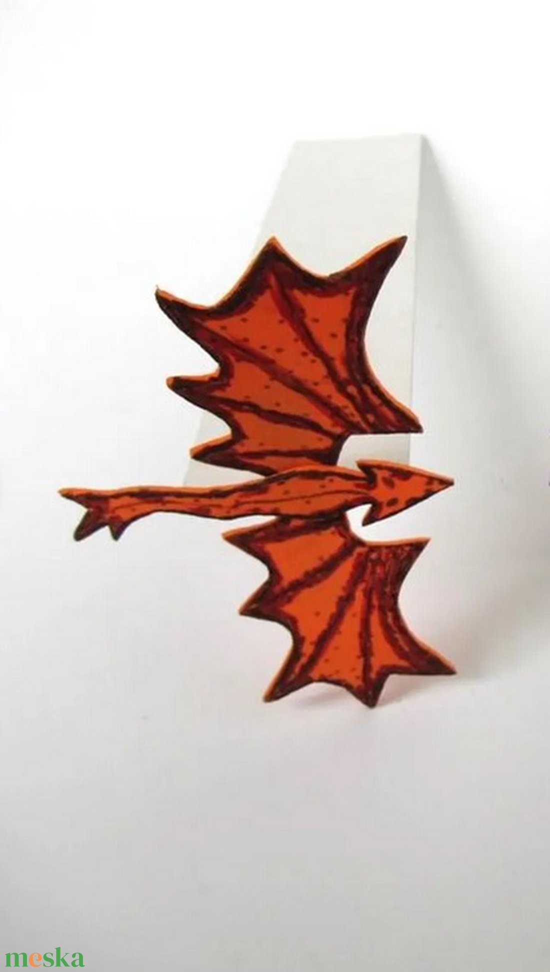 Sárkányos könyvjelző - könyv & zene - könyvjelző - Meska.hu