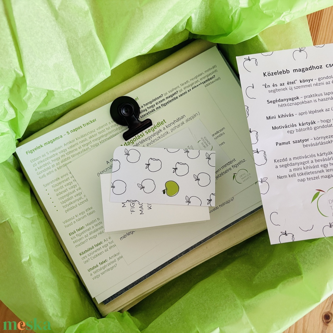 Útravaló önmagadhoz box - Közelebb magadhoz pamut szatyorral - könyv & zene - könyv - Meska.hu