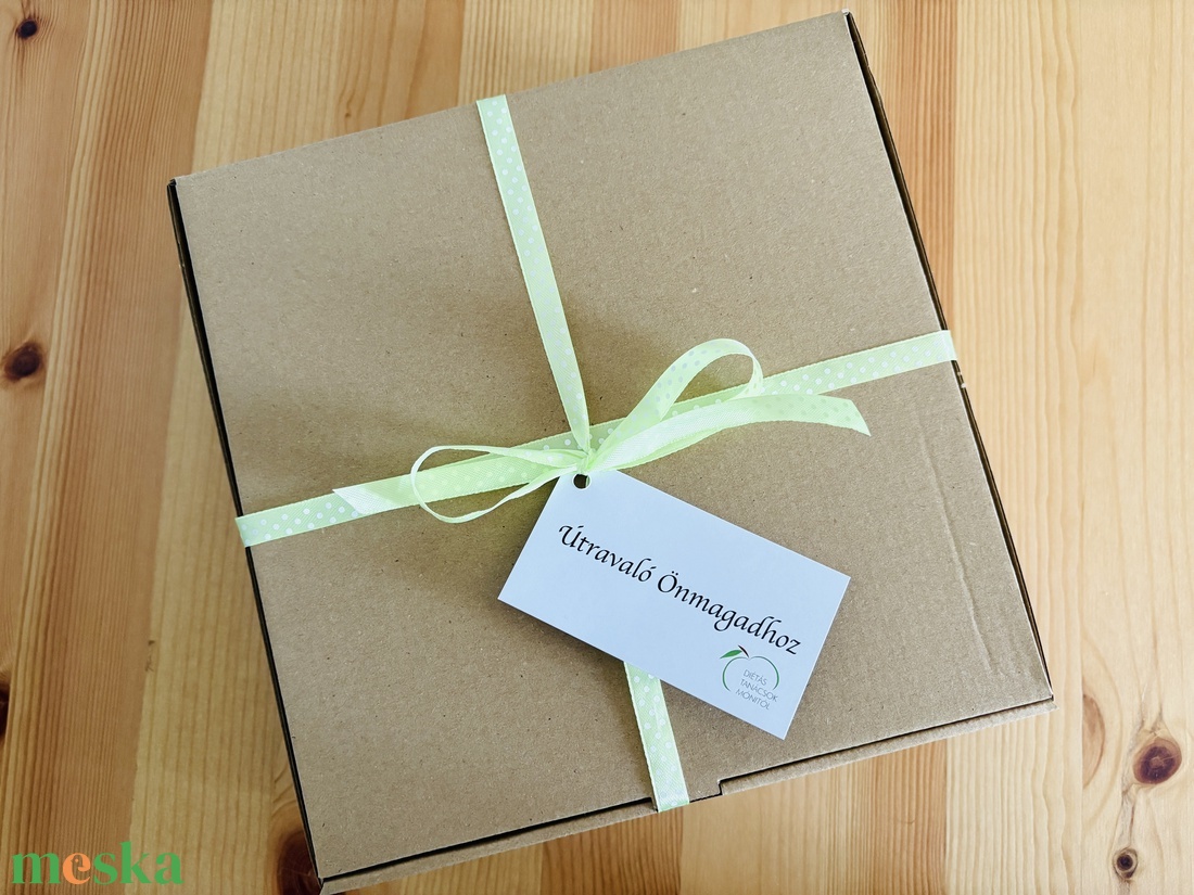 Útravaló önmagadhoz box - Közelebb magadhoz pamut szatyorral - könyv & zene - könyv - Meska.hu