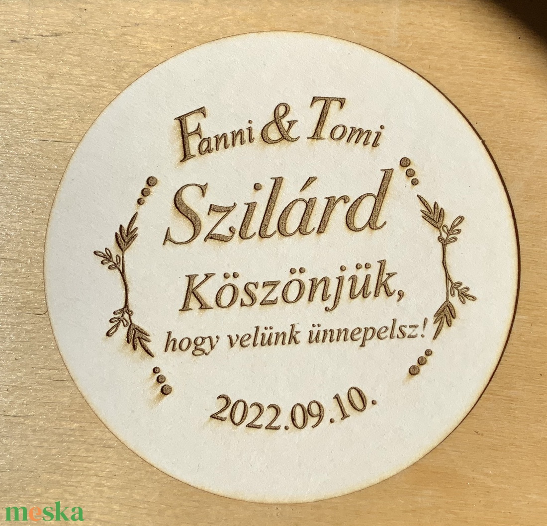 Pohár alátét - esküvő - emlék & ajándék - köszönőajándék - Meska.hu Pohár alátét - esküvő - emlék & ajándék - köszönőajándék - Meska.hu