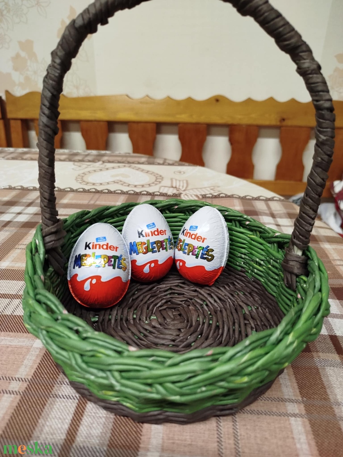 Kis füles kosár tojásgyűjtéshez - Kézzel készített, egyedi dizájn! - táska & tok - kosár - Meska.hu Kis füles kosár tojásgyűjtéshez - Kézzel készített, egyedi dizájn! - táska & tok - kosár - Meska.hu