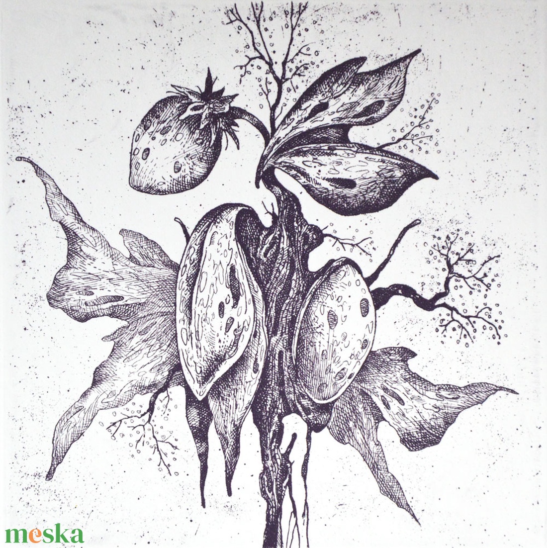 Vízivirág - művészet - grafika & illusztráció - művészi nyomat - Meska.hu Vízivirág - művészet - grafika & illusztráció - művészi nyomat - Meska.hu