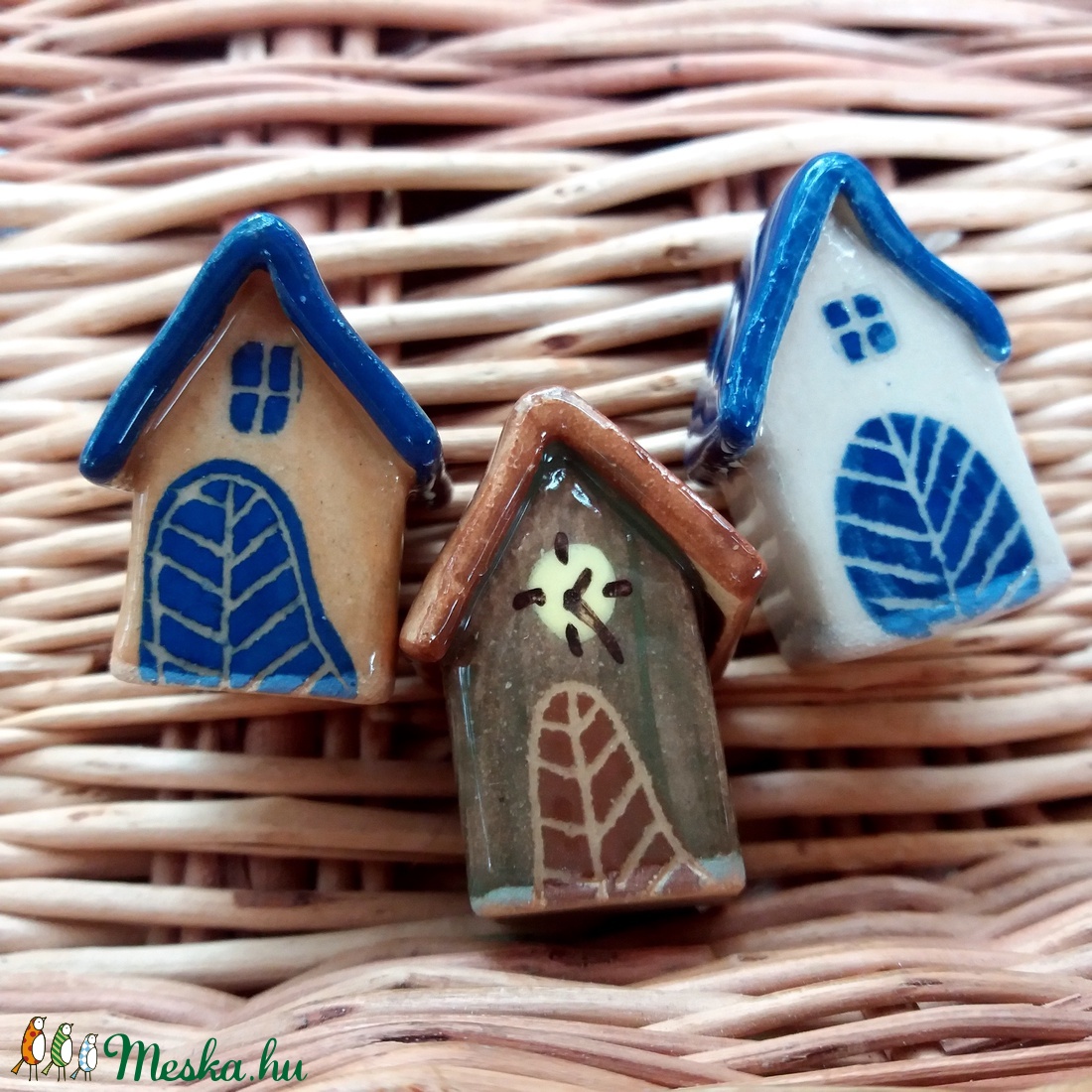 3 db Meseházikó karácsonyfadísz - Klasszikus sorozat, VEGYES -  - Meska.hu