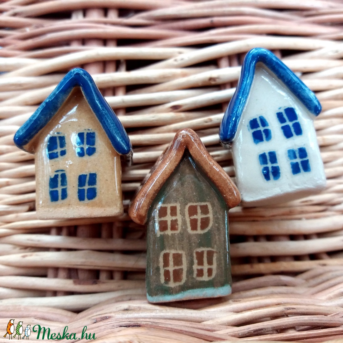 3 db Meseházikó karácsonyfadísz - Klasszikus sorozat, VEGYES -  - Meska.hu