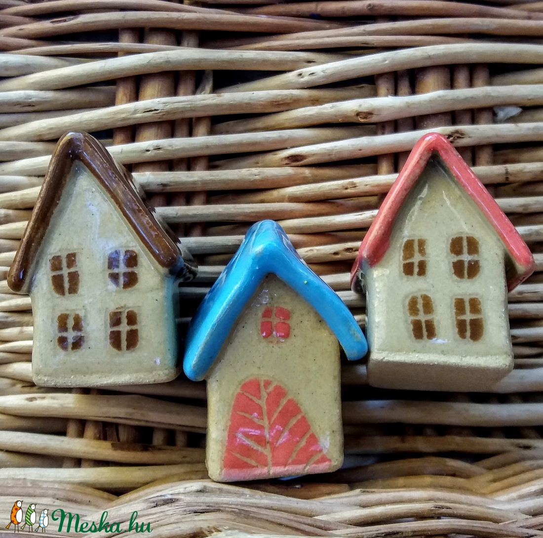 3 db Meseházikó karácsonyfadísz - Klasszikus 2. sorozat, VEGYES -  - Meska.hu