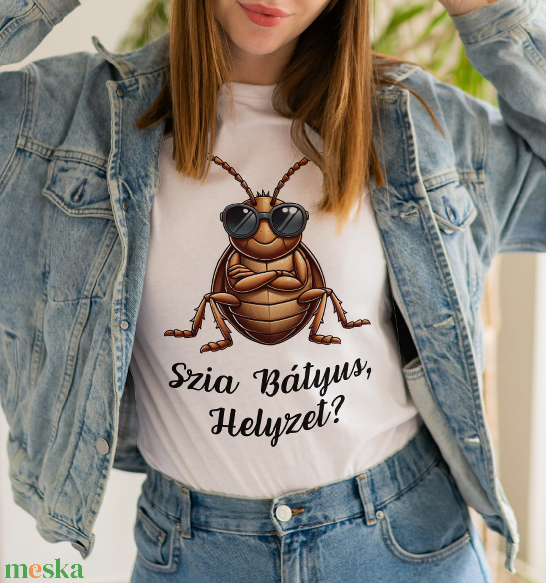 Poloska póló női báttyus minta - ruha & divat - női ruha - póló, felső - Meska.hu Poloska póló női báttyus minta - ruha & divat - női ruha - póló, felső - Meska.hu