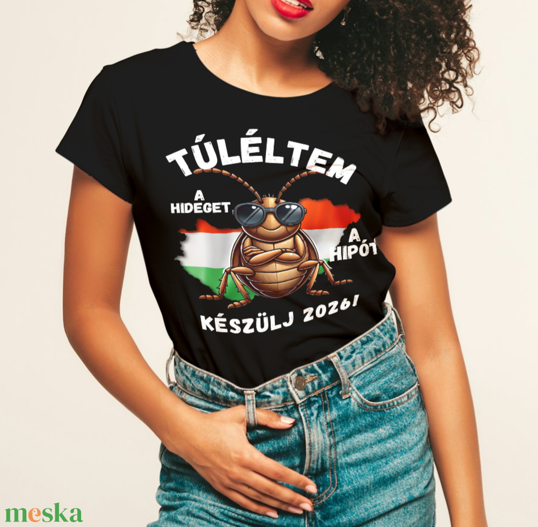 Poloska túléltem póló női - ruha & divat - női ruha - póló, felső - Meska.hu Poloska túléltem póló női - ruha & divat - női ruha - póló, felső - Meska.hu