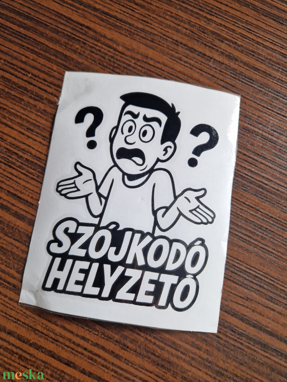 Szójkodó Autó matrica - otthon & életmód - autó - autós matrica - Meska.hu Szójkodó Autó matrica - otthon & életmód - autó - autós matrica - Meska.hu