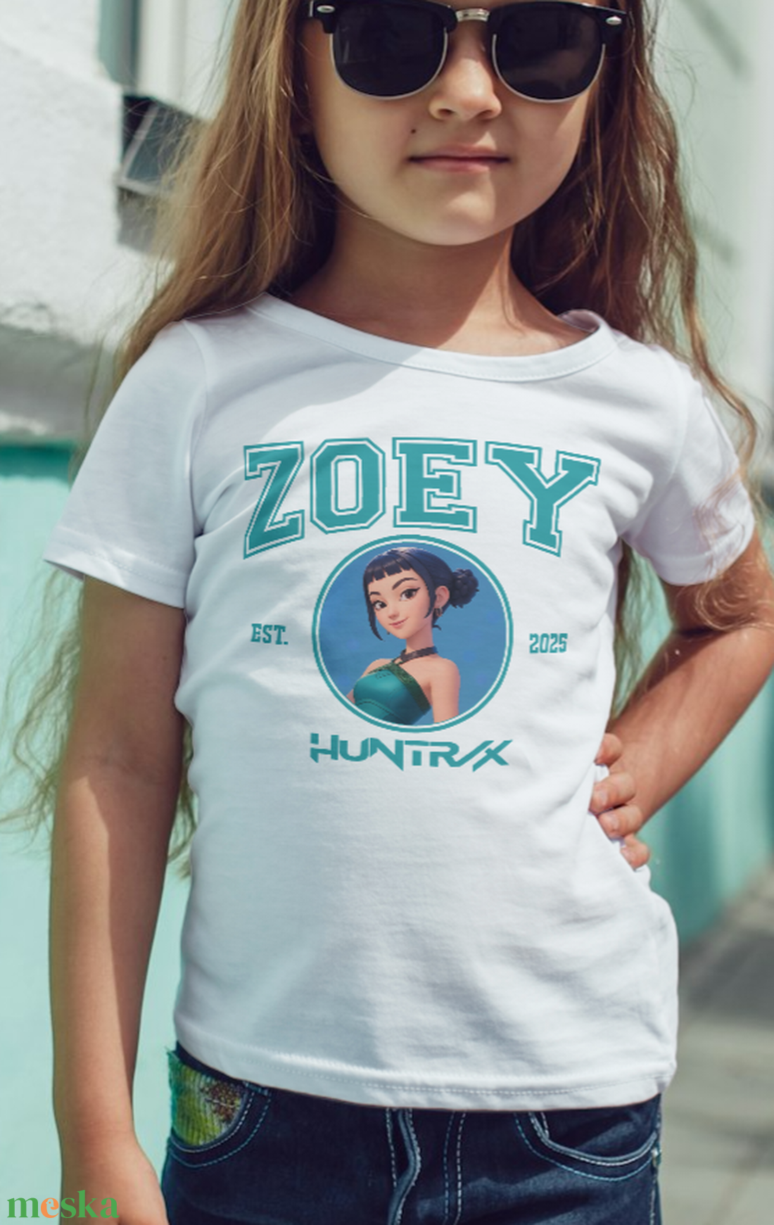 Huntrix K-POP démonvadászok gyerek polo - ruha & divat - babaruha & gyerekruha - póló - Meska.hu